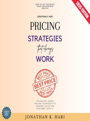 cover image of Pricing Strategies That Always Work